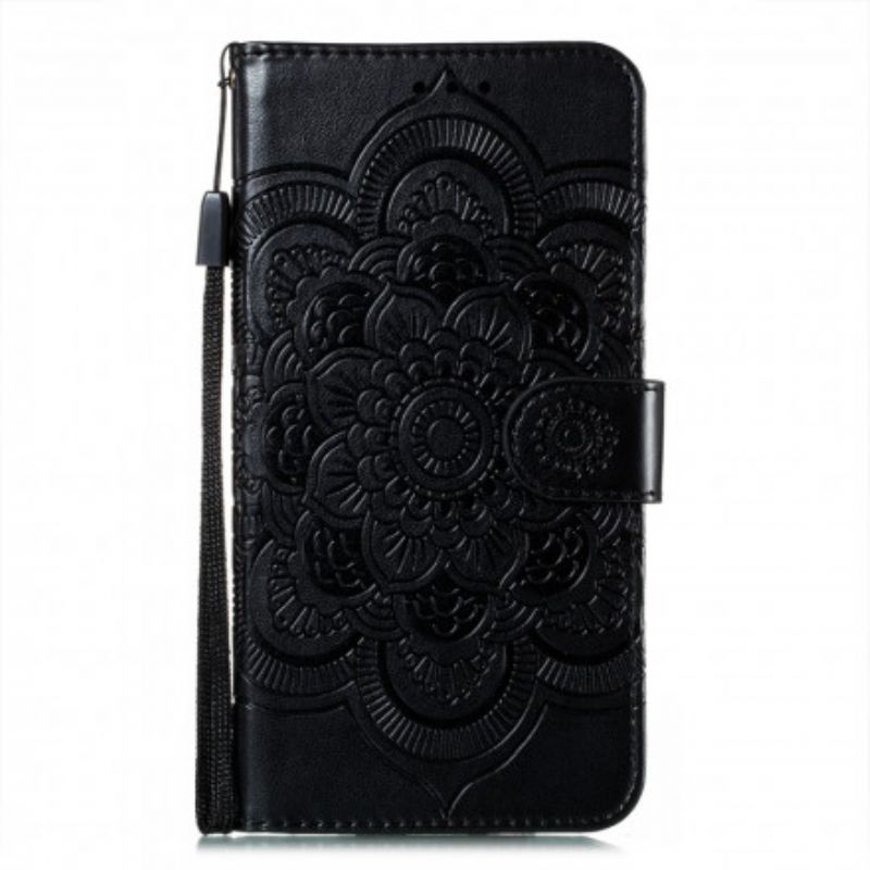 Læder Cover Xiaomi Redmi Note 10 / 10S Fuld Mandala