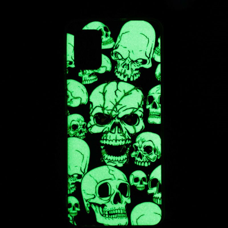 Mobilcover Xiaomi Redmi Note 10 / 10S Fluorescerende Kranier