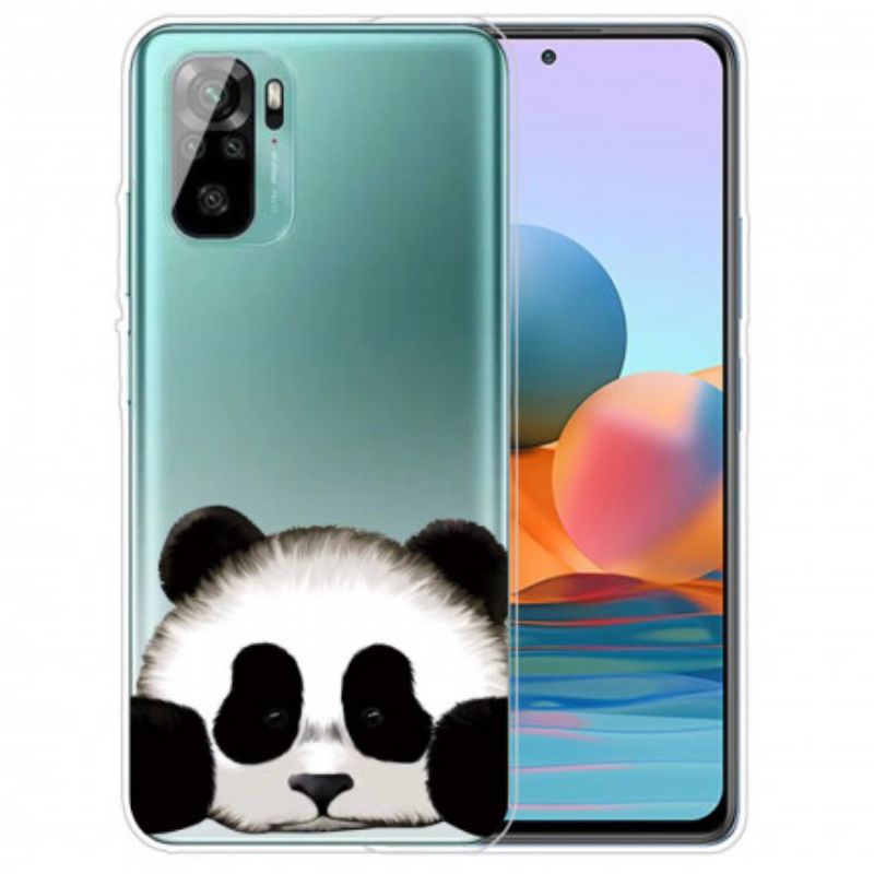 Mobilcover Xiaomi Redmi Note 10 / 10S Transparent Panda