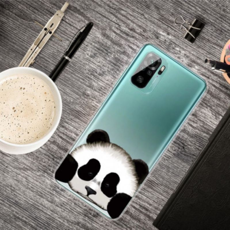 Mobilcover Xiaomi Redmi Note 10 / 10S Transparent Panda