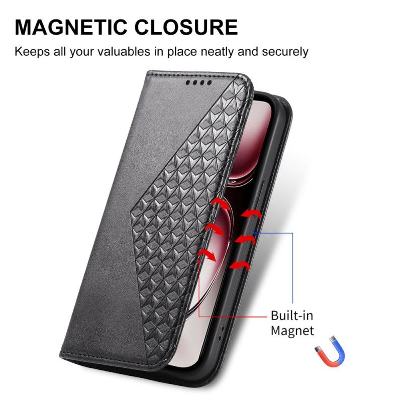 Flip Cover Oppo Reno 12 Pro 5g Strappy Diamonds