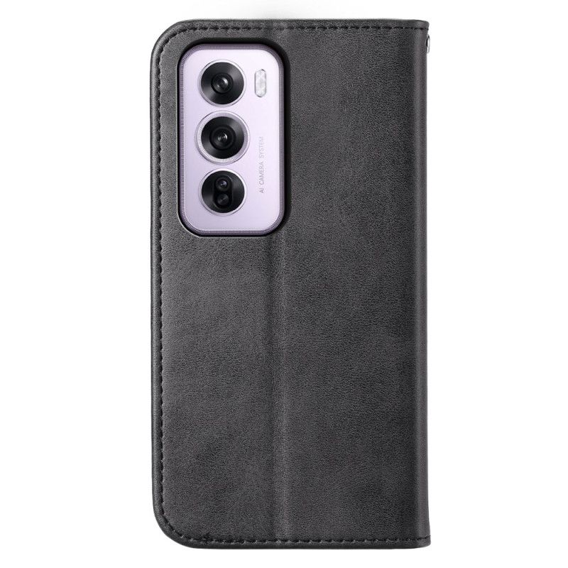 Flip Cover Oppo Reno 12 Pro 5g Strappy Diamonds