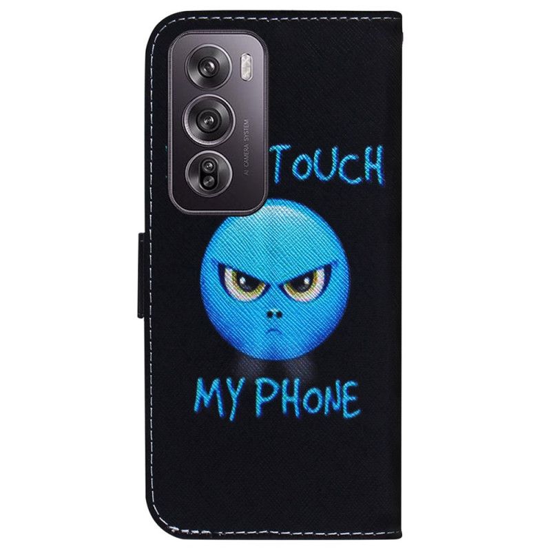 Flip Cover Til Oppo Reno 12 Pro 5g Telefon Emoji