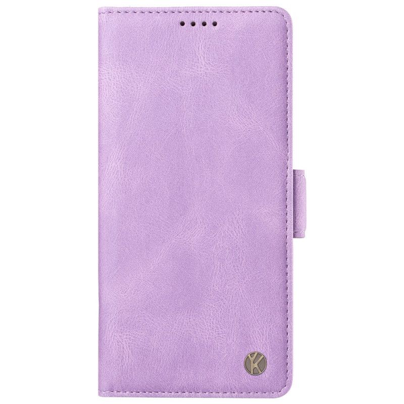 Flip Cover Til Oppo Reno 12 Pro 5g Yikatu Ruskindseffekt