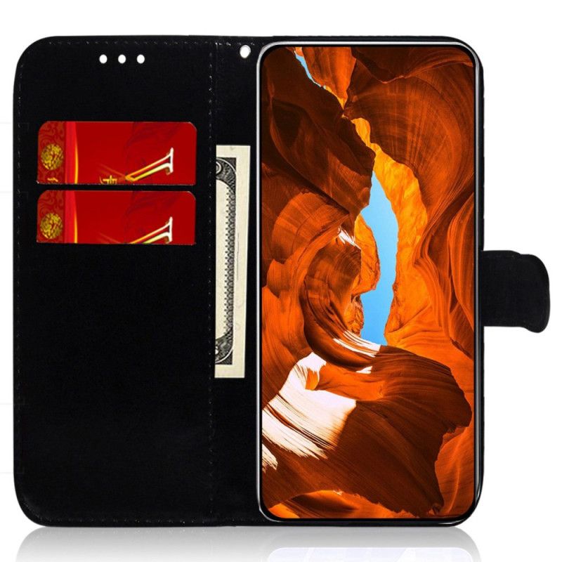 Læder Cover Oppo Reno 12 Pro 5g Telefon Etui Discostil