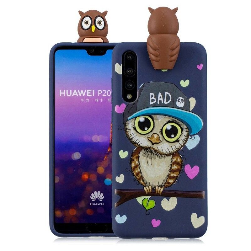 Cover Huawei P20 Pro 3d Bad Owl Fun