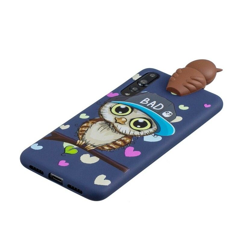 Cover Huawei P20 Pro 3d Bad Owl Fun