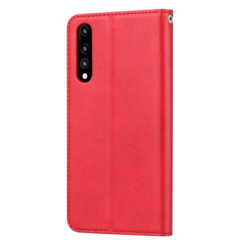 Cover Huawei P20 Pro Flip Cover Faux Læder Kortholder