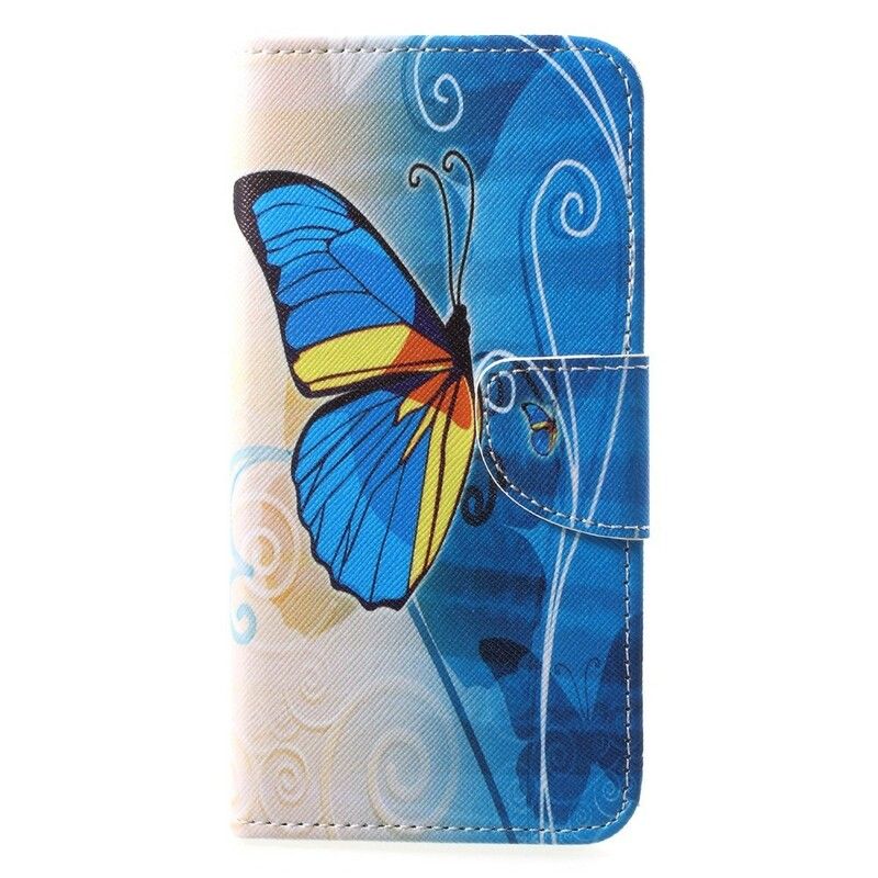 Flip Cover Huawei P20 Pro Sommerfugle