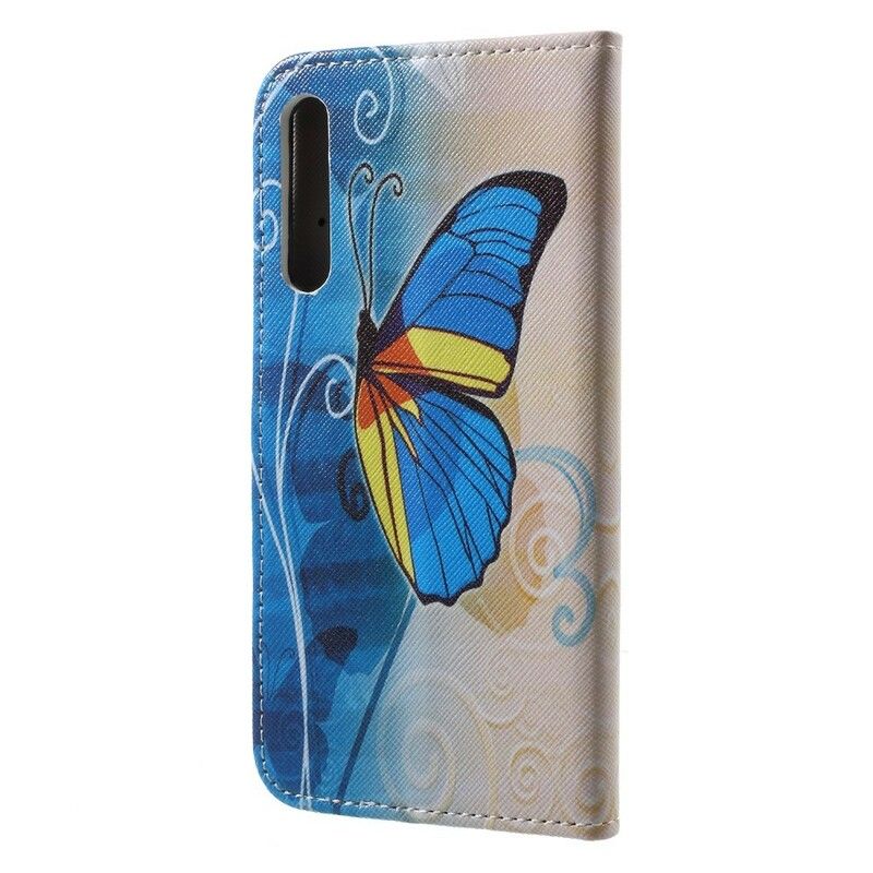 Flip Cover Huawei P20 Pro Sommerfugle