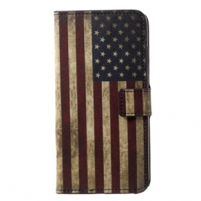 Flip Cover Huawei P20 Pro Usa Flag