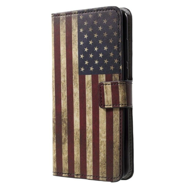 Flip Cover Huawei P20 Pro Usa Flag