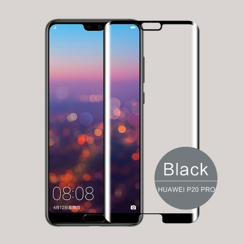 Krumt Hærdet Glasbeskyttelse Til Huawei P20 Pro Mofi