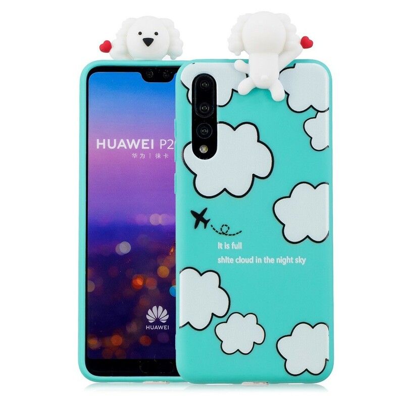 Mobilcover Huawei P20 Pro 3d-hund I Skyerne