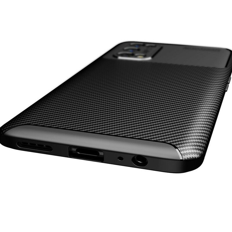 Cover Realme 7 Pro Fleksibel Kulfibertekstur