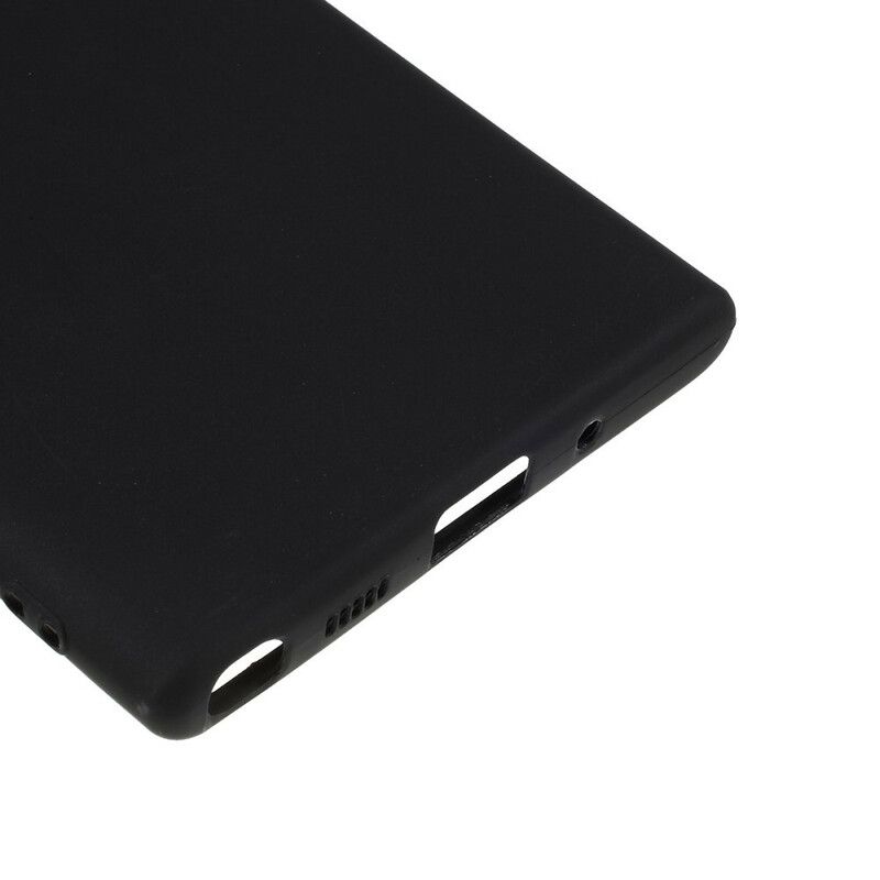 Cover Samsung Galaxy Note 10 Mat Silikone