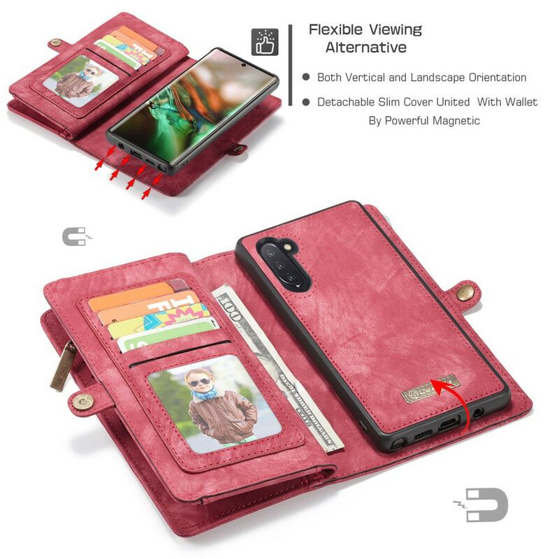 Cover Samsung Galaxy Note 10 Punge Etui Flip Cover Caseme Tegnebog