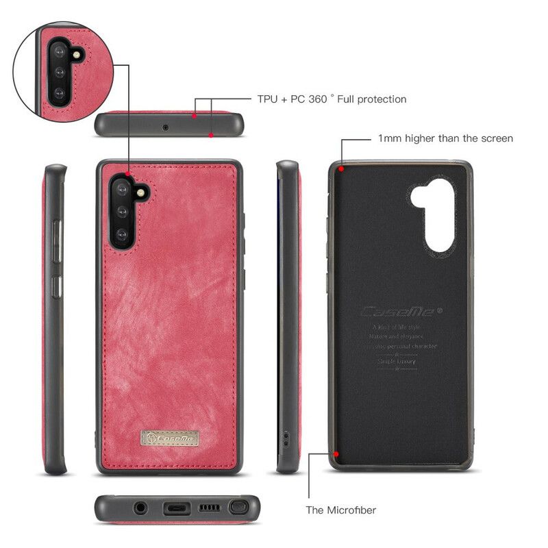 Cover Samsung Galaxy Note 10 Punge Etui Flip Cover Caseme Tegnebog