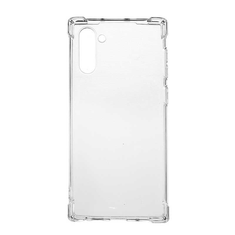 Cover Samsung Galaxy Note 10 Transparente Forstærkede Hjørner