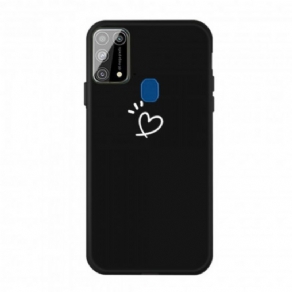 Cover Samsung Galaxy M31 Beating Heart Silikone