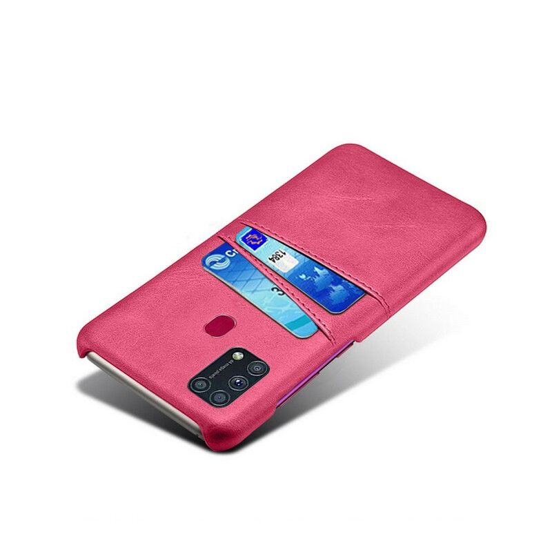 Cover Samsung Galaxy M31 Kortholder