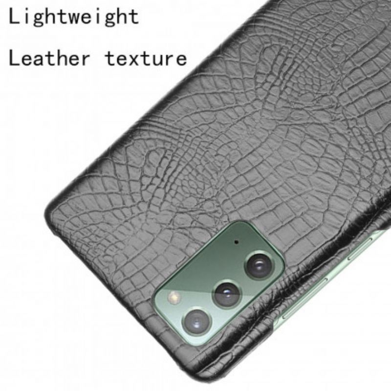 Cover Samsung Galaxy M31 Krokodillehudseffekt