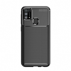 Cover Samsung Galaxy M31 Kulfibertekstur Fleksibel