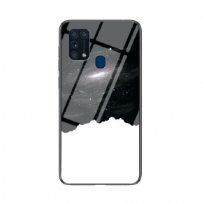 Cover Samsung Galaxy M31 Skønhed Hærdet Glas