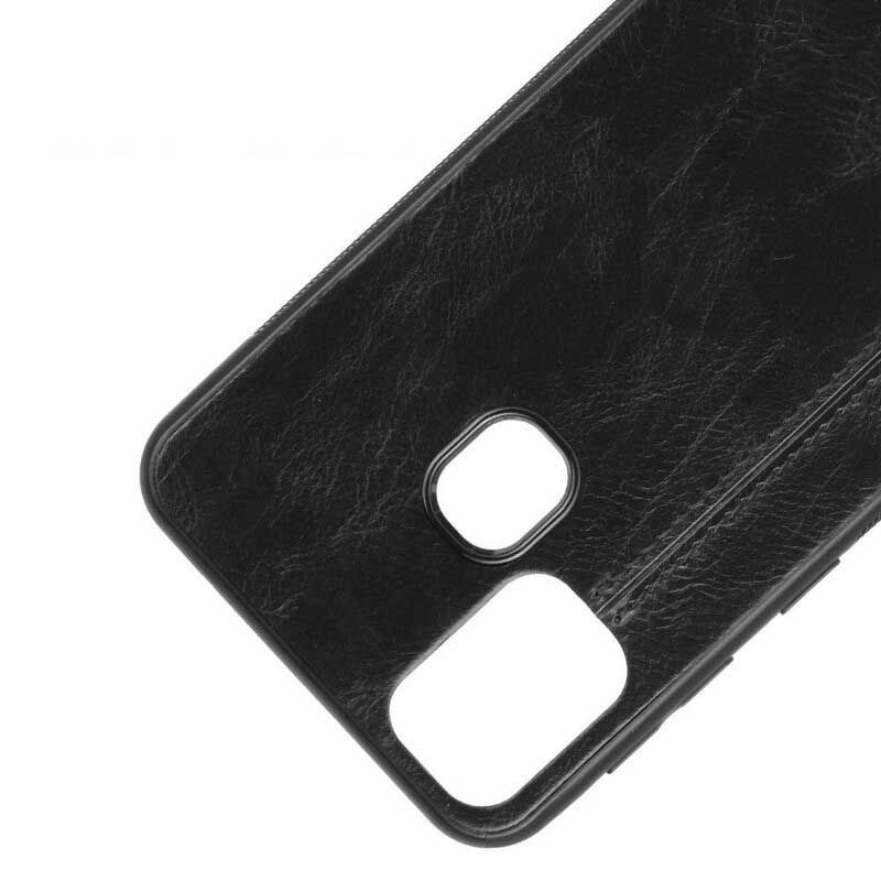 Cover Samsung Galaxy M31 Søm Lædereffekt