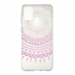 Cover Samsung Galaxy M31 Transparent Farvet Mandala