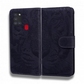 Flip Cover Samsung Galaxy M31 Tiger Ansigtstryk