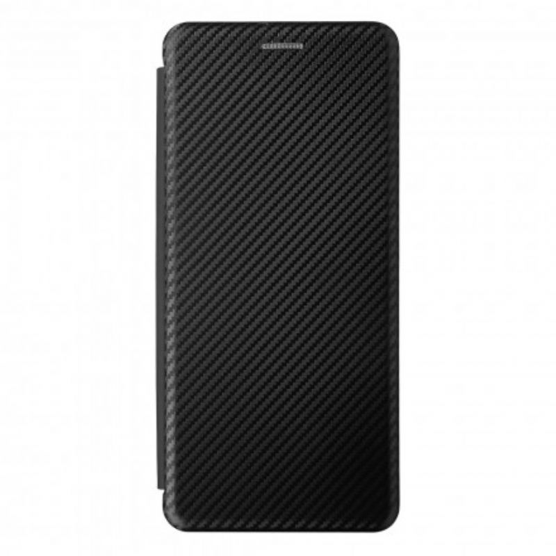 Cover Motorola Edge 20 Flip Cover Farvet Carbon Silikone