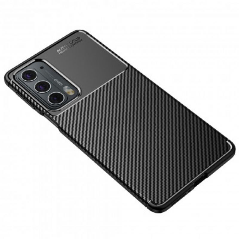 Cover Motorola Edge 20 Kulfibertekstur Fleksibel