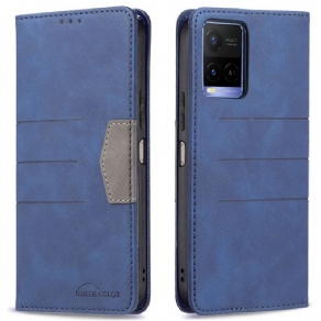 Cover Vivo Y21s Flip Cover Binfen Farve