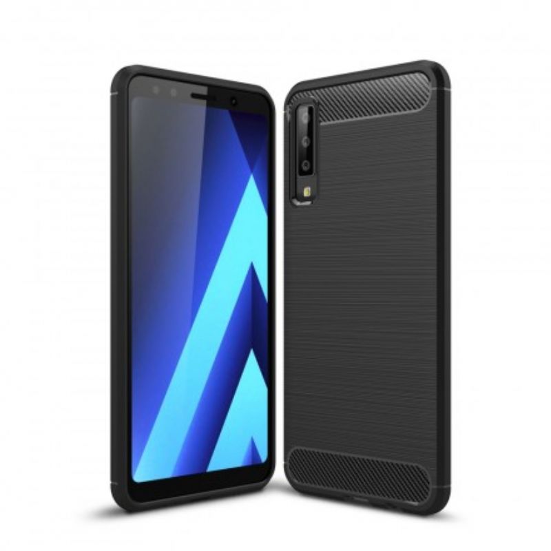 Cover Samsung Galaxy A7 Børstet Kulfiber