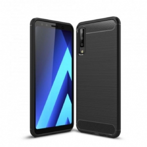 Cover Samsung Galaxy A7 Børstet Kulfiber