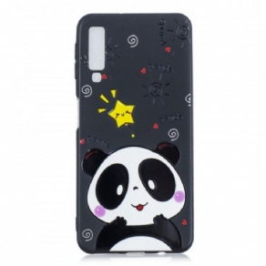 Cover Samsung Galaxy A7 Pandastjerne