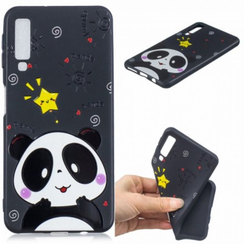 Cover Samsung Galaxy A7 Pandastjerne