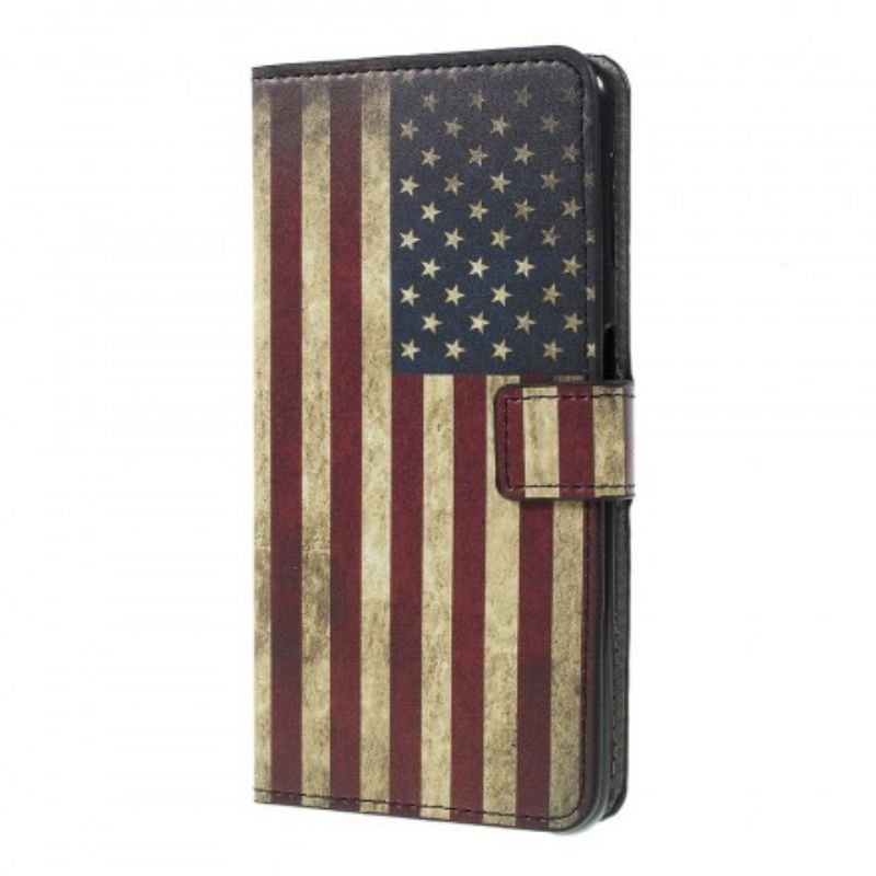 Flip Cover Samsung Galaxy A7 Us Flag