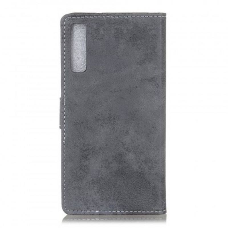 Flip Cover Samsung Galaxy A7 Vintage Lædereffekt