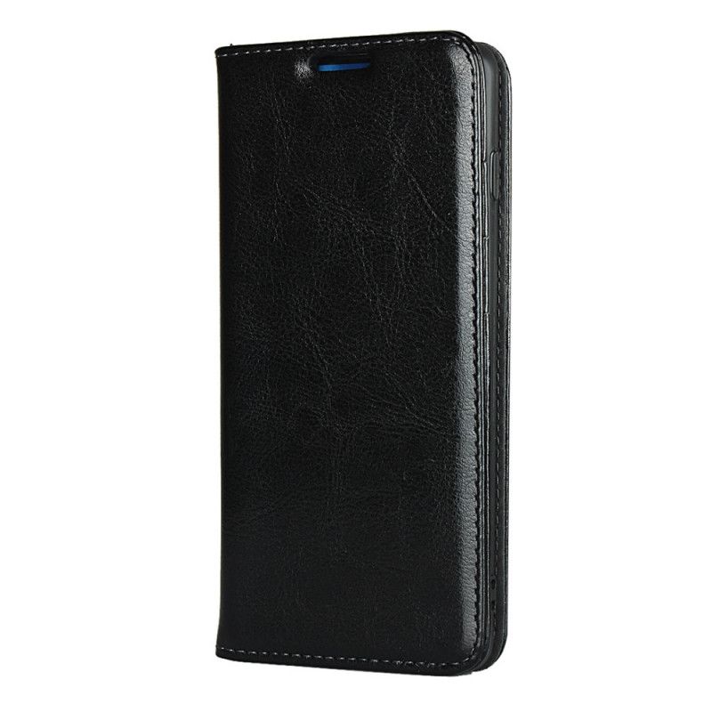 Cover Samsung Galaxy S10 Flip Cover Ægte Læder