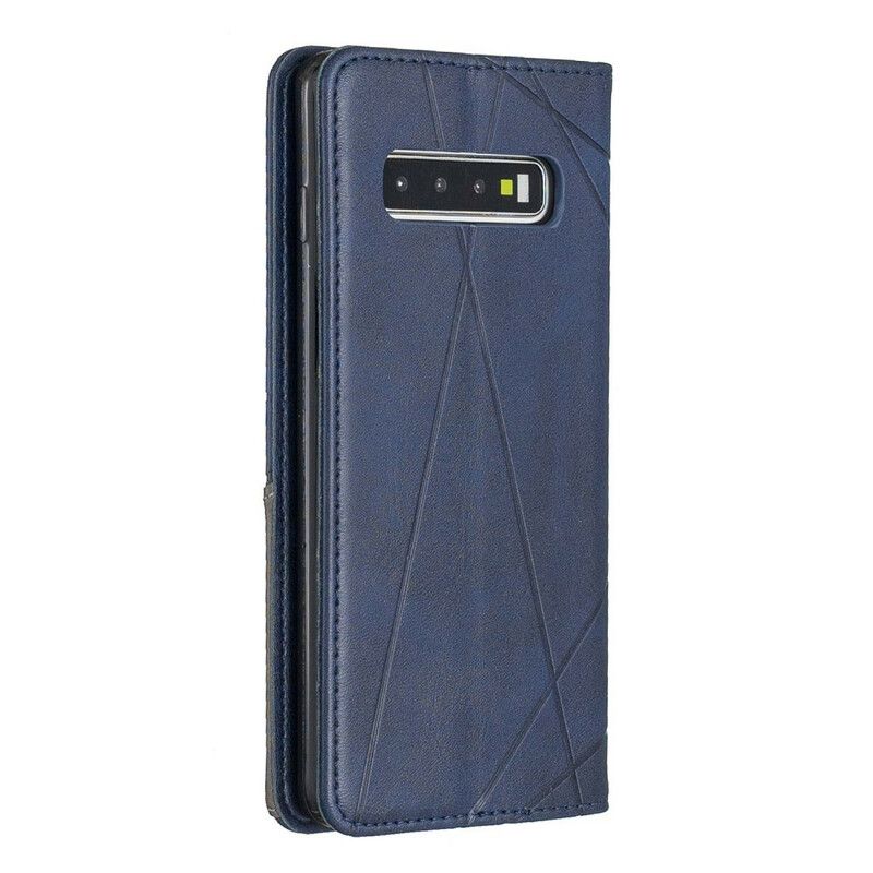 Cover Samsung Galaxy S10 Flip Cover Kunstnerstil