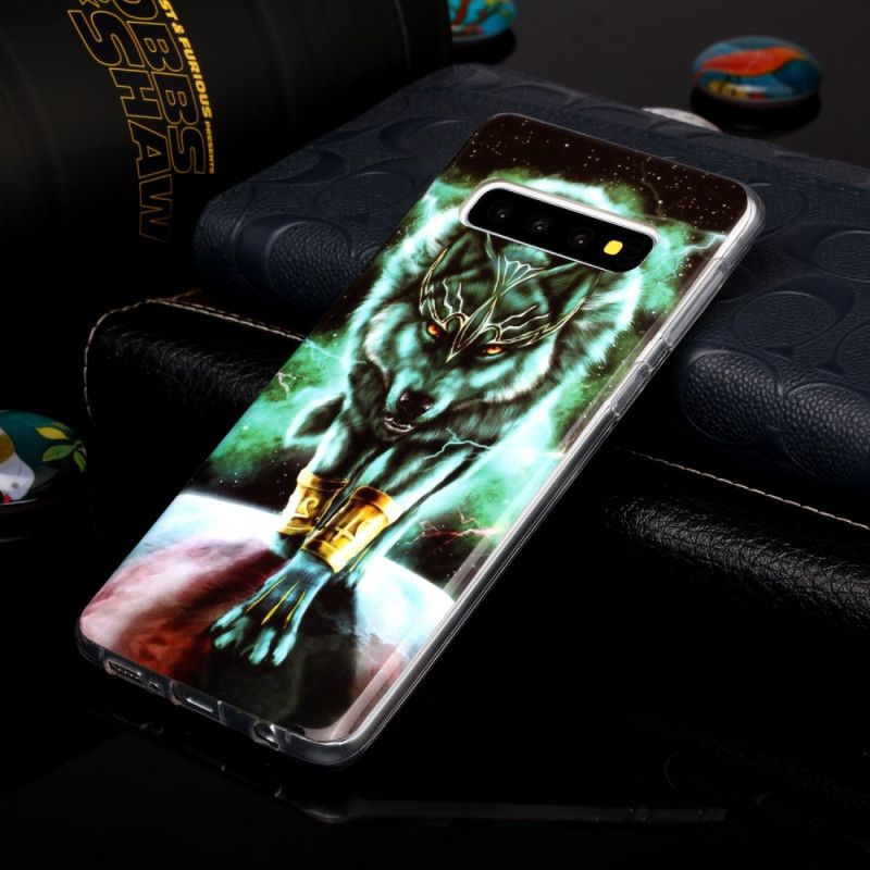 Cover Samsung Galaxy S10 Fluorescerende Ulv