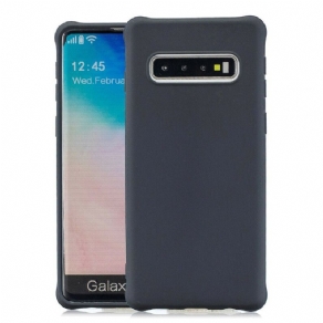 Cover Samsung Galaxy S10 Mat Blød Silikone