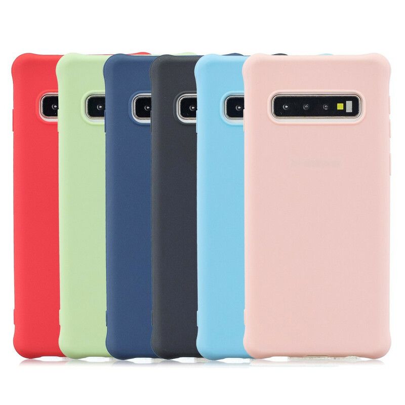 Cover Samsung Galaxy S10 Mat Blød Silikone