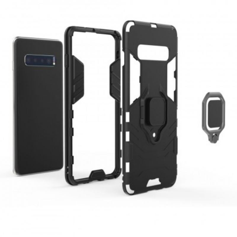 Cover Samsung Galaxy S10 Modstandsdygtig Ring