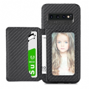 Cover Samsung Galaxy S10 Rfid-kortholderstøtte