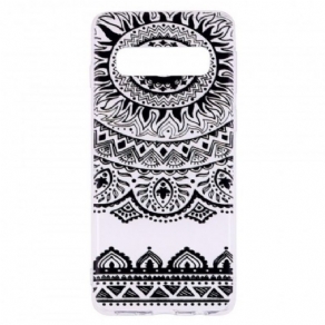 Cover Samsung Galaxy S10 Sømløse Blomster Mandala