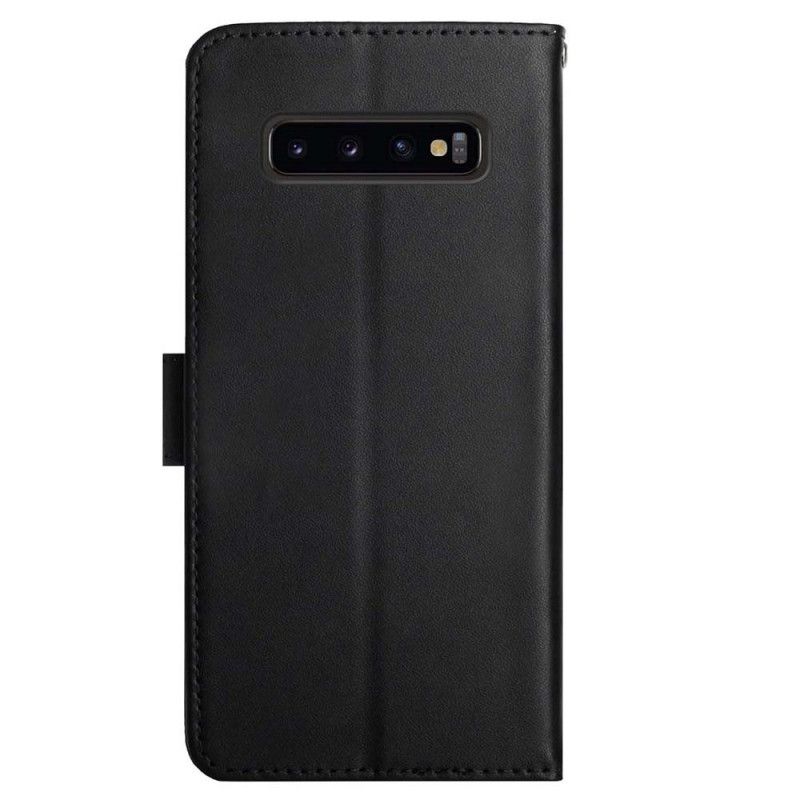 Flip Cover Samsung Galaxy S10 Ægte Nappa Læder