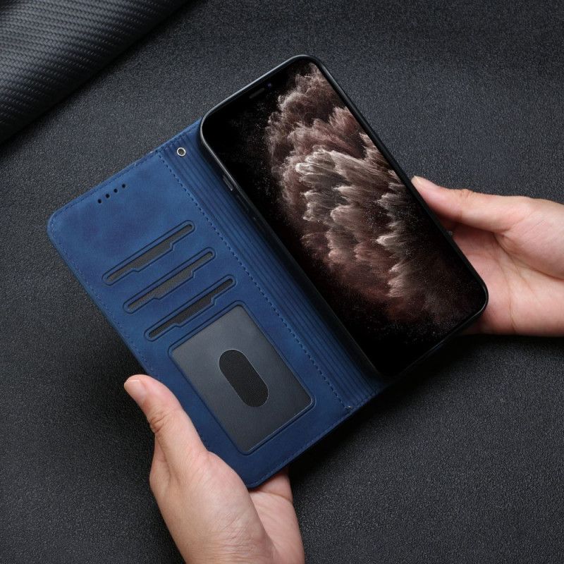 Flip Cover Samsung Galaxy S10 Smil Med Snor